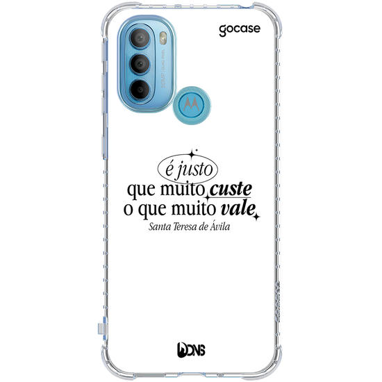 Capinha para celular  Use Dons - É Juste que muito custe 