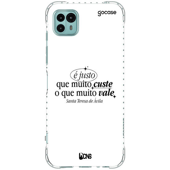 Capinha para celular  Use Dons - É Juste que muito custe 