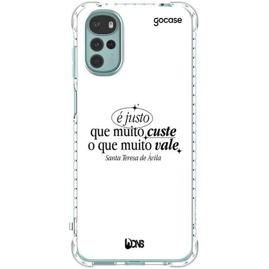 Capinha para celular  Use Dons - É Juste que muito custe 