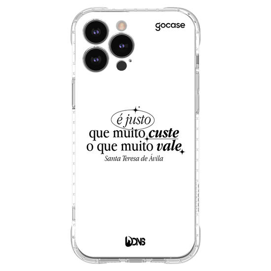Capinha para celular  Use Dons - É Juste que muito custe 