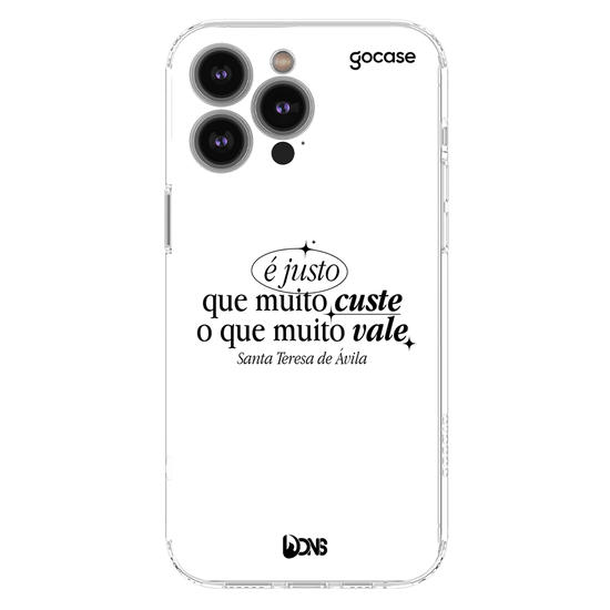 Capinha para celular  Use Dons - É Juste que muito custe 