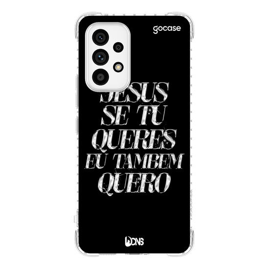 Capinha para celular  Use Dons - Jesus se tu queres