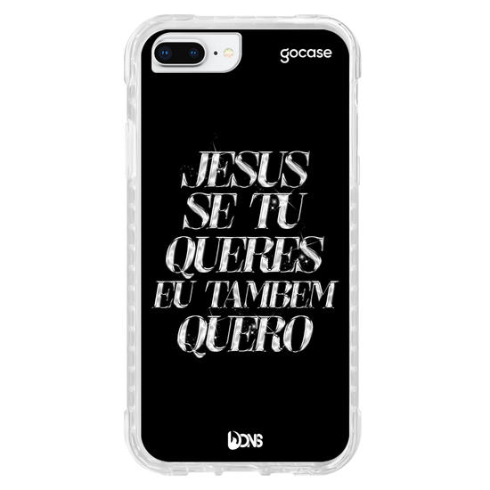 Capinha para celular  Use Dons - Jesus se tu queres