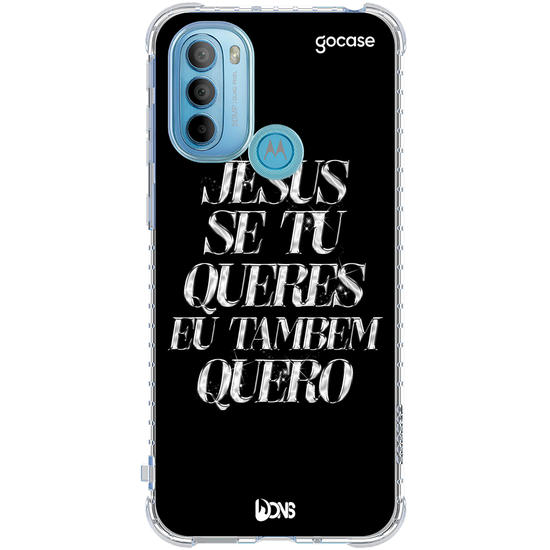 Capinha para celular  Use Dons - Jesus se tu queres