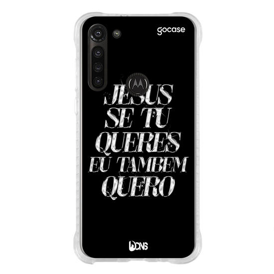 Capinha para celular  Use Dons - Jesus se tu queres