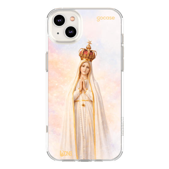 Capinha para celular  Use Dons - Nossa Senhora de Fatima Aquarelada 