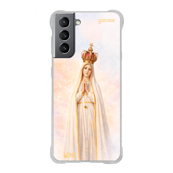 Capinha para celular  Use Dons - Nossa Senhora de Fatima Aquarelada 