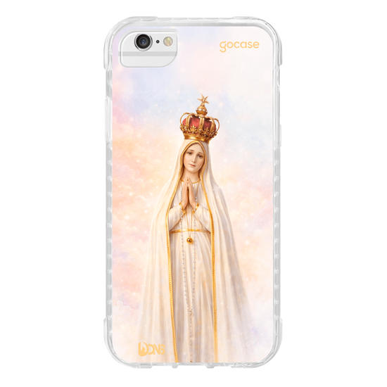 Capinha para celular  Use Dons - Nossa Senhora de Fatima Aquarelada 