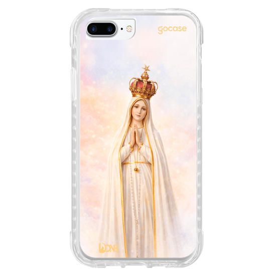 Capinha para celular  Use Dons - Nossa Senhora de Fatima Aquarelada 