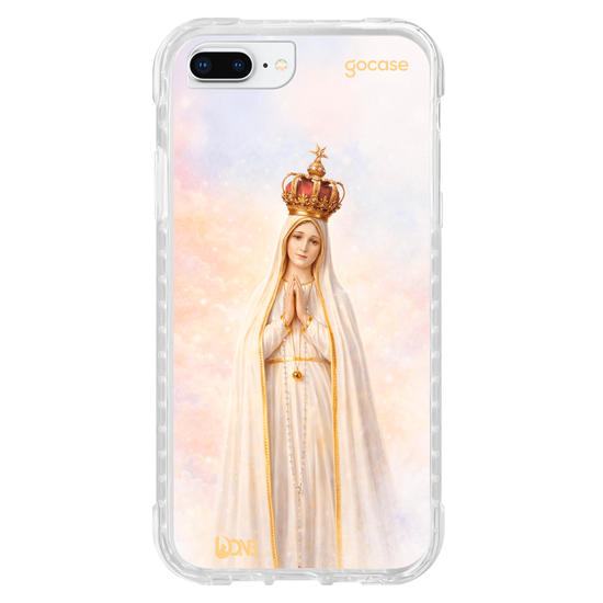 Capinha para celular  Use Dons - Nossa Senhora de Fatima Aquarelada 