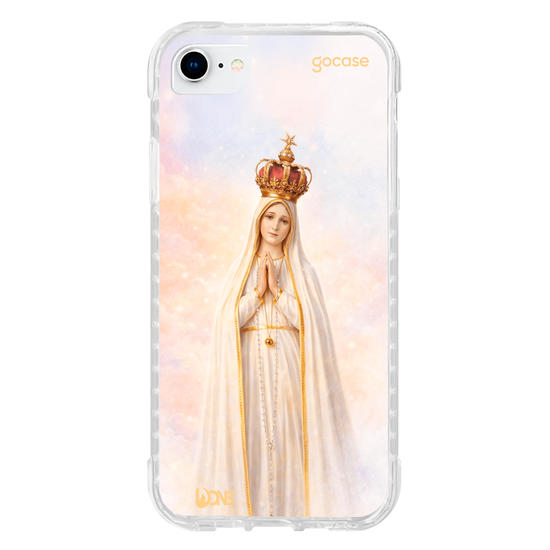Capinha para celular  Use Dons - Nossa Senhora de Fatima Aquarelada 