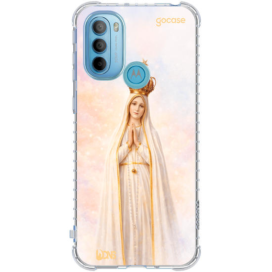 Capinha para celular  Use Dons - Nossa Senhora de Fatima Aquarelada 
