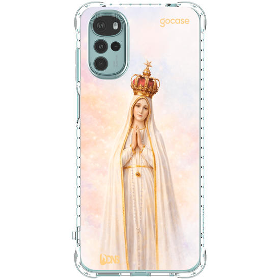 Capinha para celular  Use Dons - Nossa Senhora de Fatima Aquarelada 