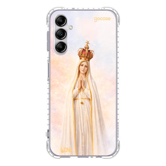 Capinha para celular  Use Dons - Nossa Senhora de Fatima Aquarelada 