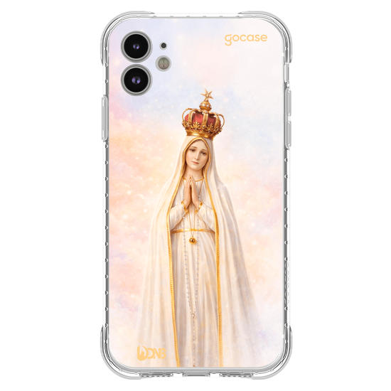Capinha para celular  Use Dons - Nossa Senhora de Fatima Aquarelada 