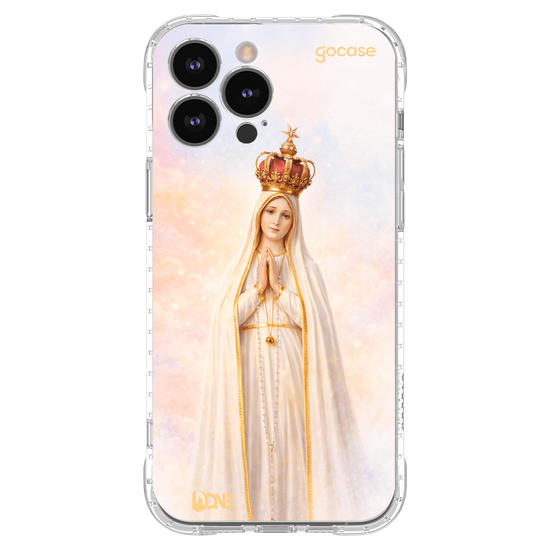 Capinha para celular  Use Dons - Nossa Senhora de Fatima Aquarelada 