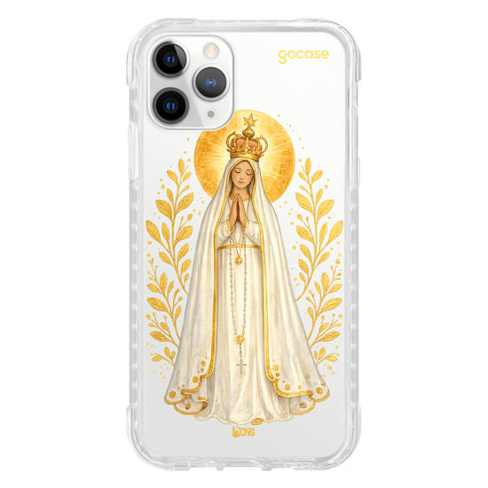 Capinha para celular  USe Dons - Nossa Senhora de Fatima Floral