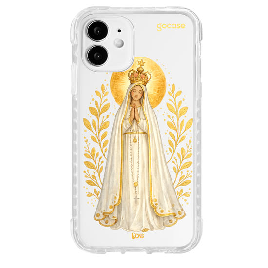 Capinha para celular  USe Dons - Nossa Senhora de Fatima Floral