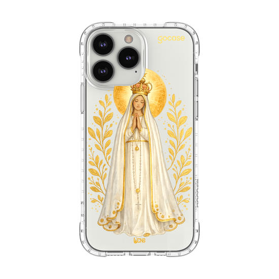 Capinha para celular  USe Dons - Nossa Senhora de Fatima Floral