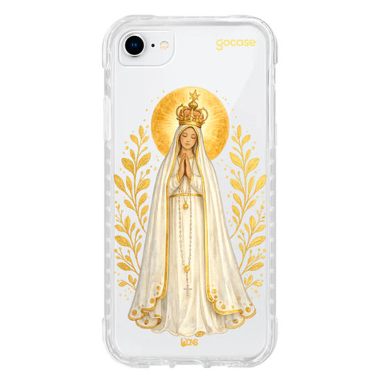Capinha para celular  USe Dons - Nossa Senhora de Fatima Floral