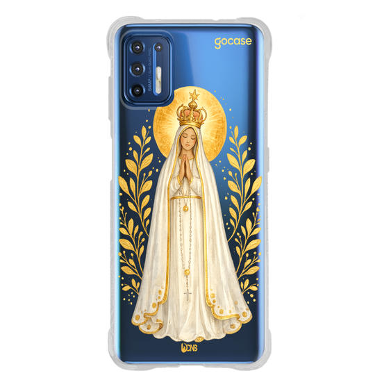 Capinha para celular  USe Dons - Nossa Senhora de Fatima Floral