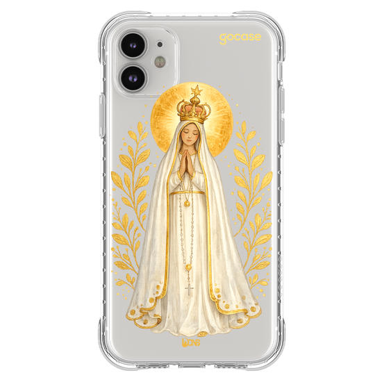 Capinha para celular  USe Dons - Nossa Senhora de Fatima Floral
