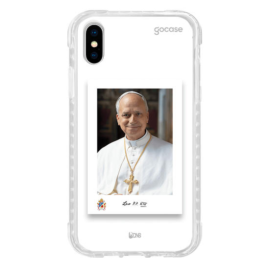 Capinha para celular  Use Dons - Retrato Papa Leão