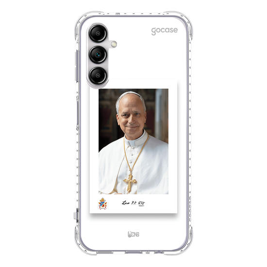 Capinha para celular  Use Dons - Retrato Papa Leão