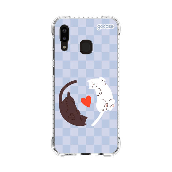 Capinha para celular Valentines Cats - Lovely