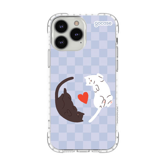 Capinha para celular Valentines Cats - Lovely