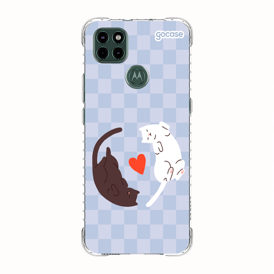 Capinha para celular Valentines Cats - Lovely
