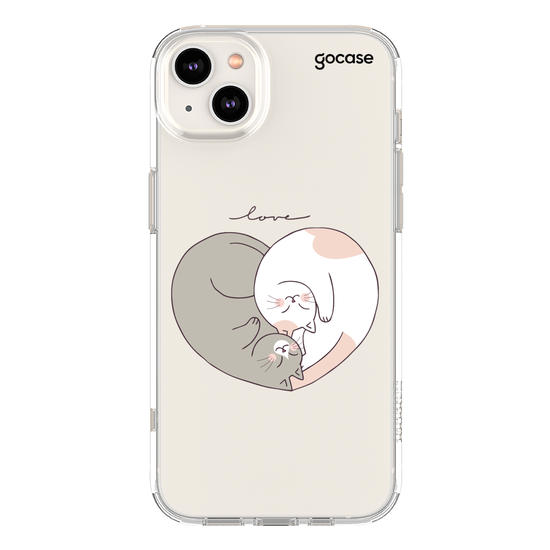 Capinha para celular  Valentines Cats