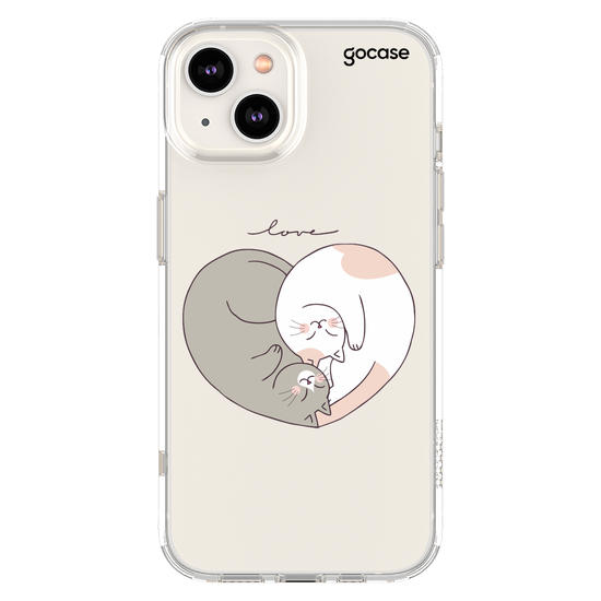 Capinha para celular  Valentines Cats