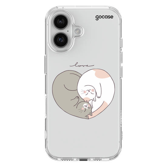 Capinha para celular  Valentines Cats