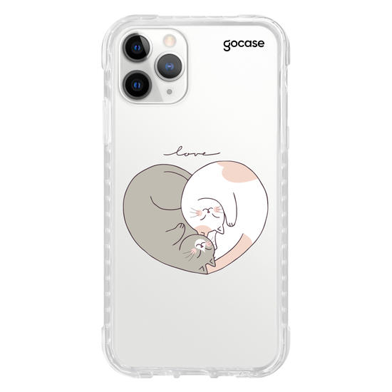 Capinha para celular  Valentines Cats