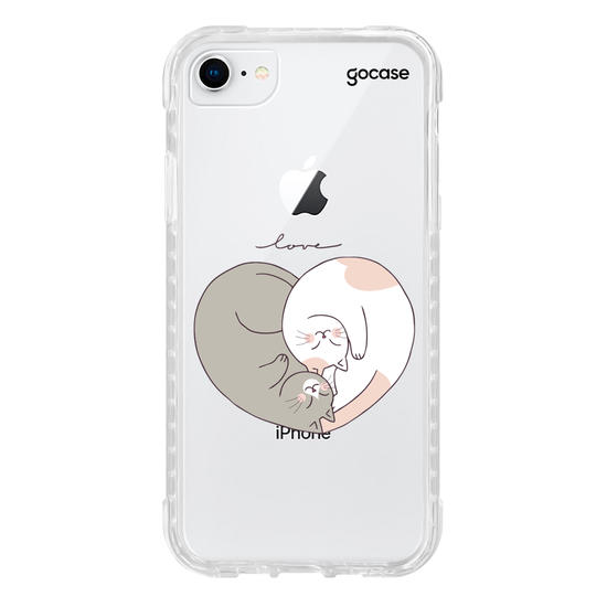 Capinha para celular  Valentines Cats