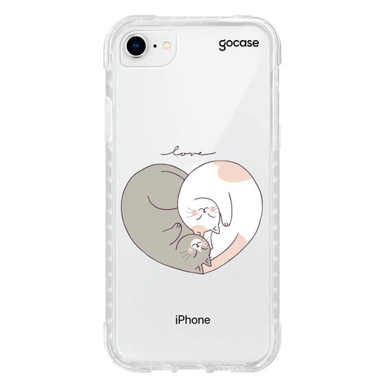 Capinha para celular  Valentines Cats