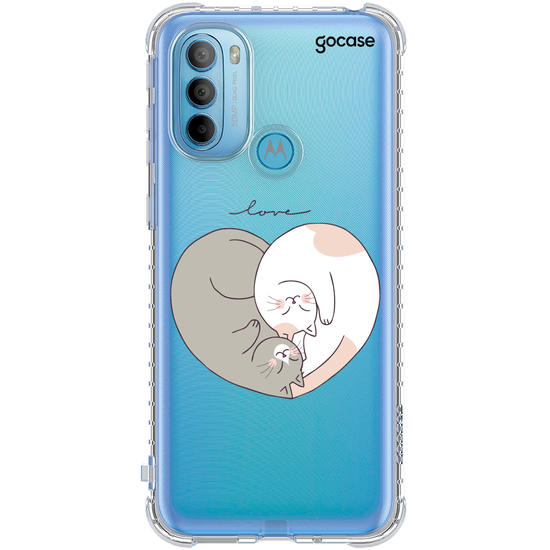 Capinha para celular  Valentines Cats