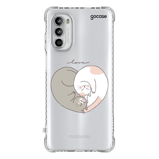 Capinha para celular  Valentines Cats
