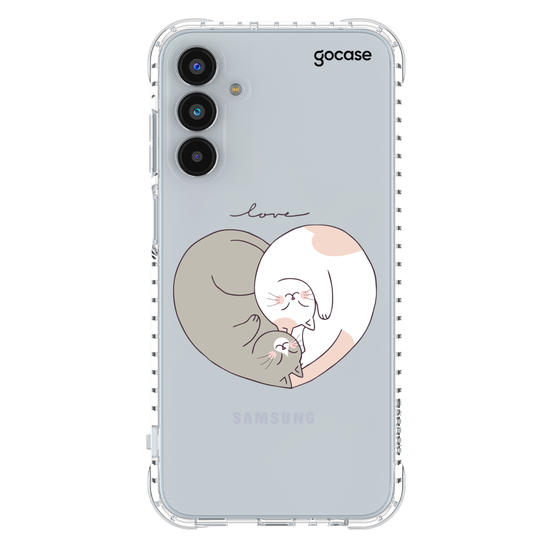 Capinha para celular  Valentines Cats