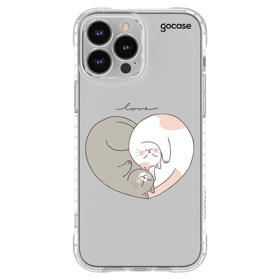 Capinha para celular  Valentines Cats