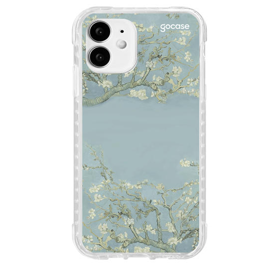 Capinha para celular Van Gogh - Amendoeira em Flor Manuscrita