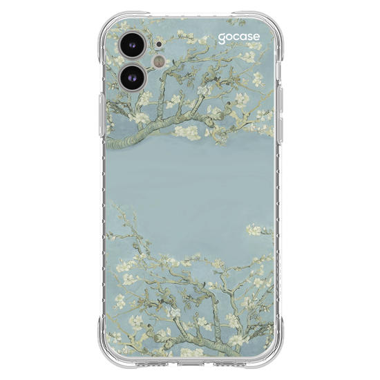 Capinha para celular Van Gogh - Amendoeira em Flor Manuscrita