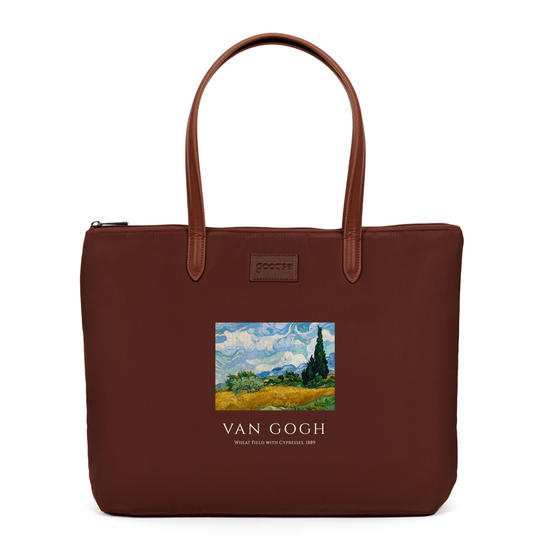 Tote Shopper -  Van Gogh - Campo de Trigo com Ciprestres Classic