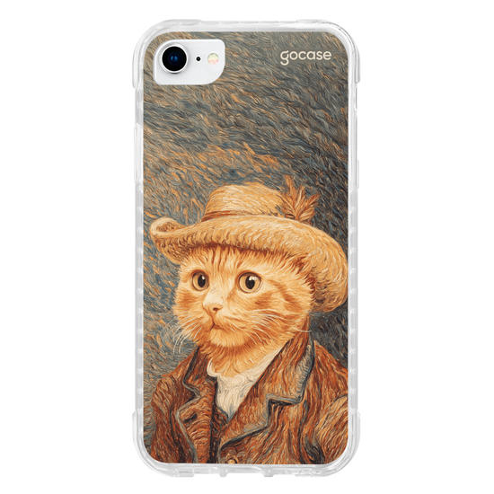 Capinha para celular  Van Gogh Cat