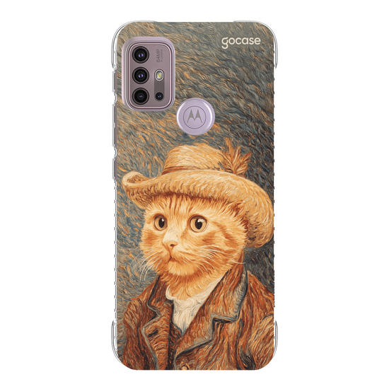Capinha para celular  Van Gogh Cat