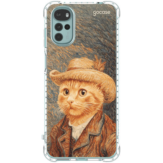 Capinha para celular  Van Gogh Cat