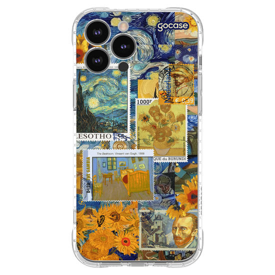 Capinha para celular Van Gogh - Collage