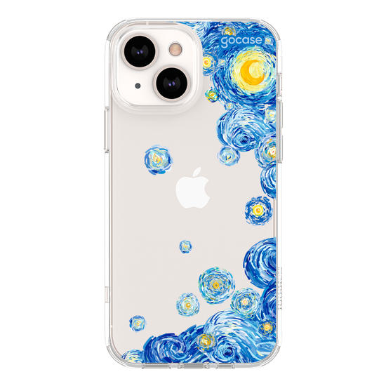 Capinha para celular  Van Gogh - Noite Estrelada Lateral