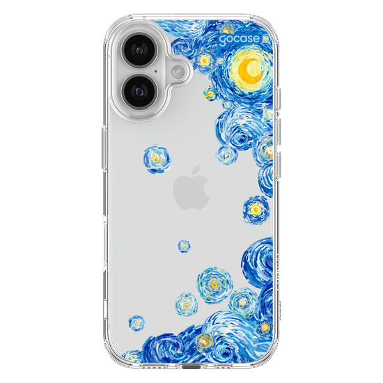 Capinha para celular  Van Gogh - Noite Estrelada Lateral